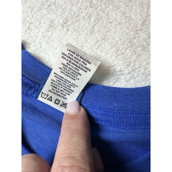 Boys STAR WARS Darth Vader “Dad’s Little Trouble Maker” Sz XL Blue T-shirt - Picture 7 of 7